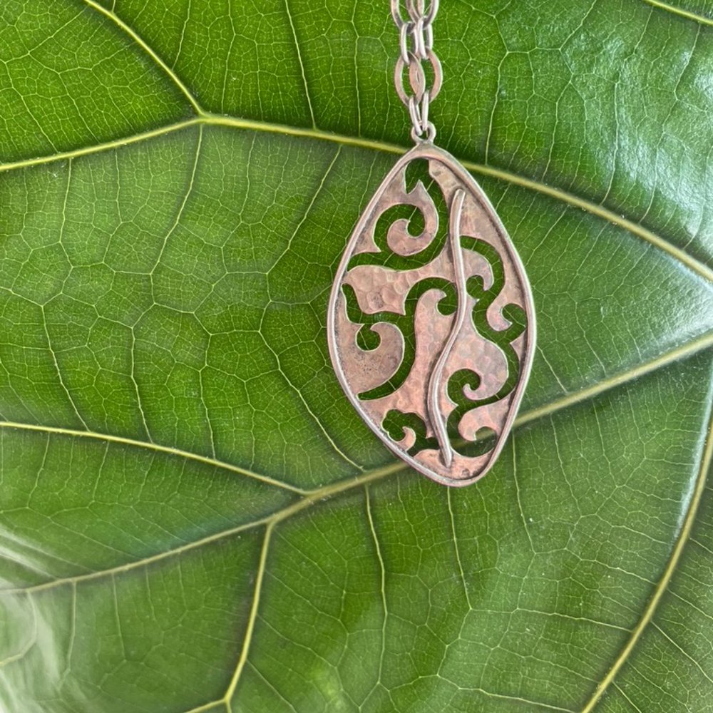 RARE SILPADA .925 Sterling Silver Stormy Cove Necklace - N2446